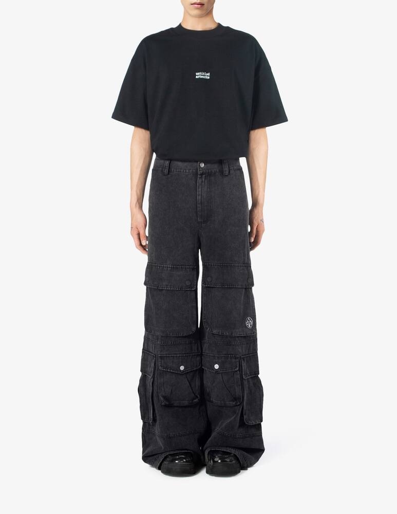 rinascente Untitled Artworks Wide leg cargo pants