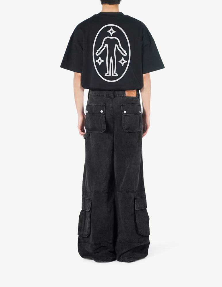 rinascente Untitled Artworks Wide leg cargo pants