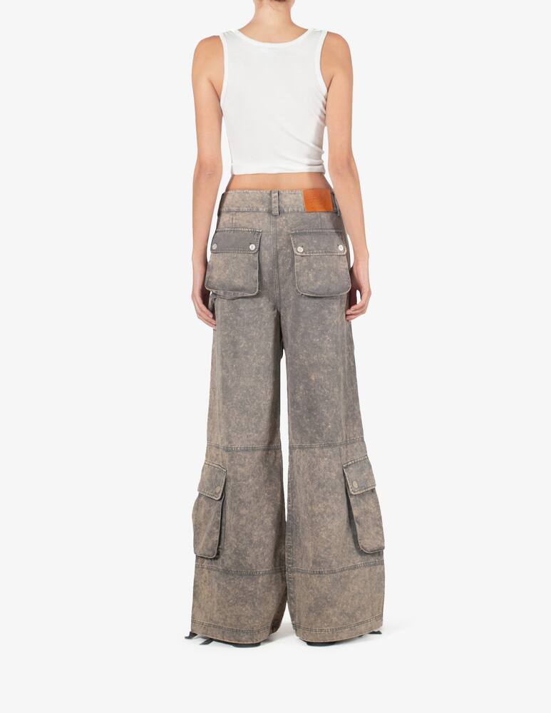 rinascente Untitled Artworks Wide leg cargo pants