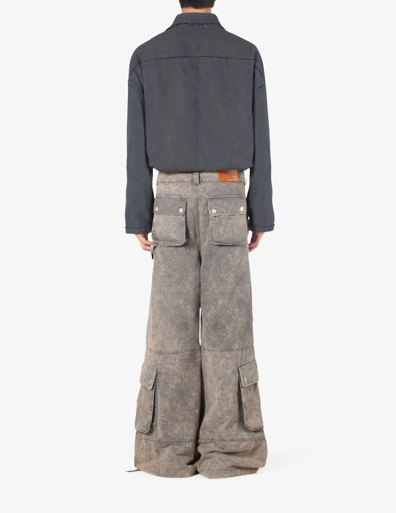 rinascente Untitled Artworks Wide leg cargo pants