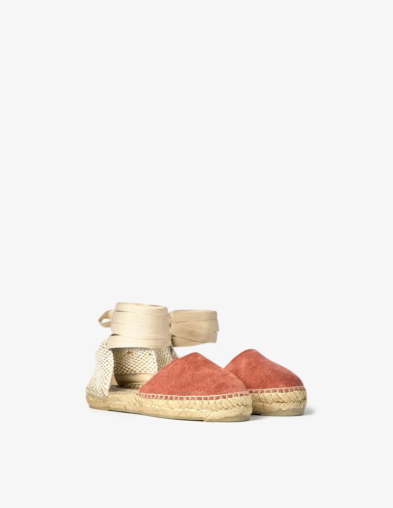 rinascente Manebì Espadrille ankle tie flats