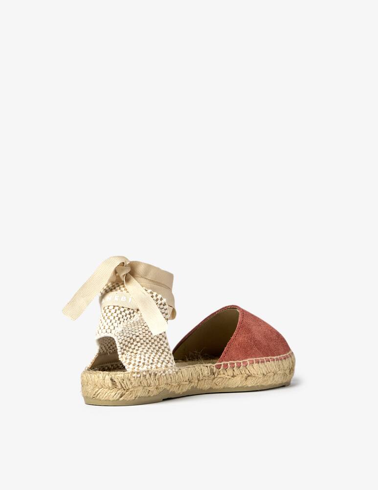 rinascente Manebì Espadrille ankle tie flats