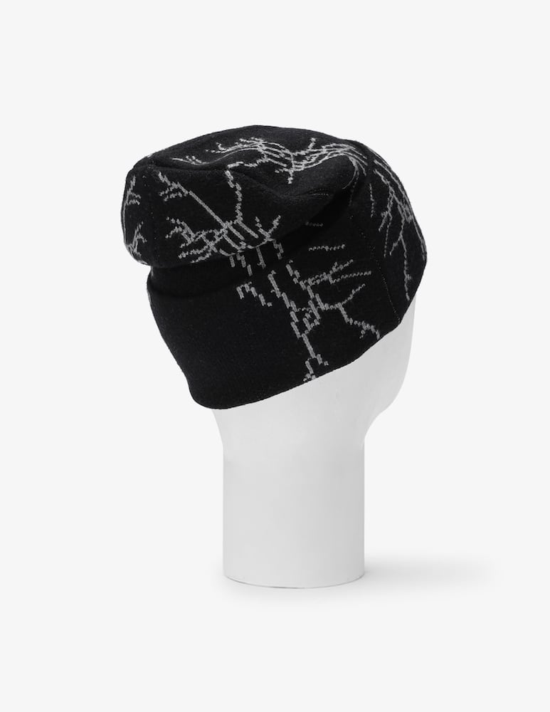 rinascente Phobia Grey lateral lightning beanie