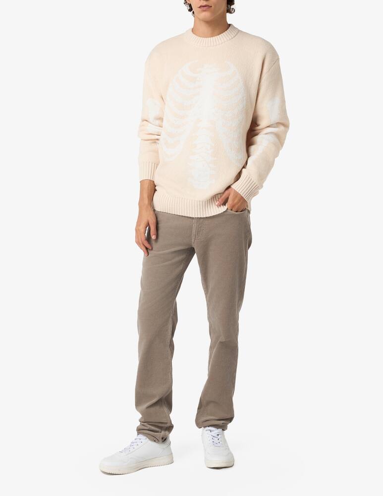 rinascente Phobia Bones crew-neck long sleeves sweater