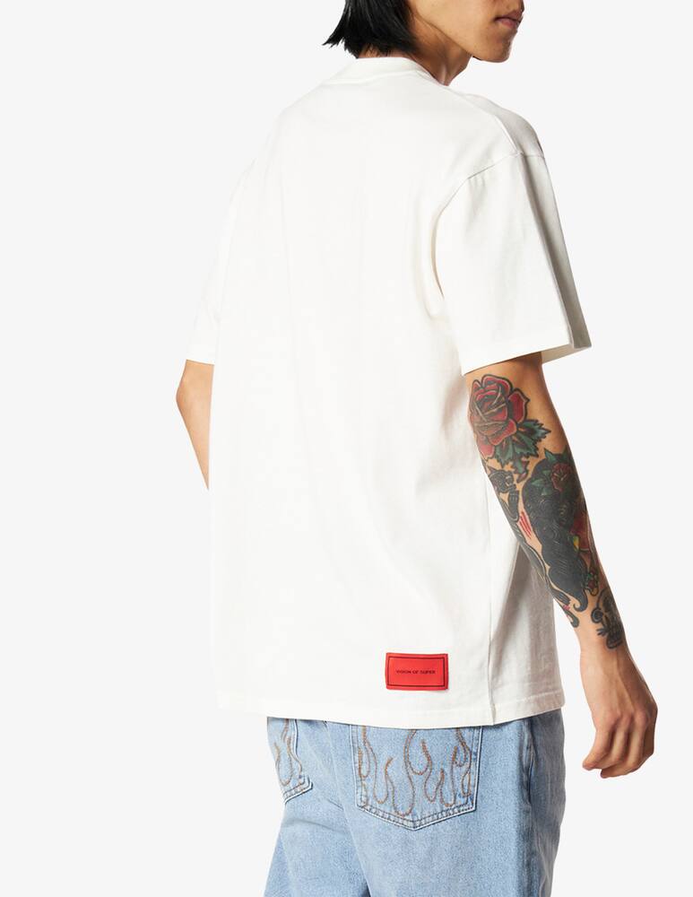 rinascente Vision of Super T-shirt with embroidered heart