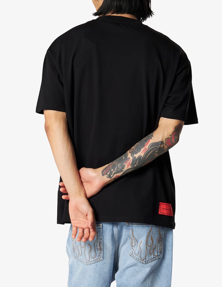 Vision of Super Embroidered heart t-shirt - picture 3