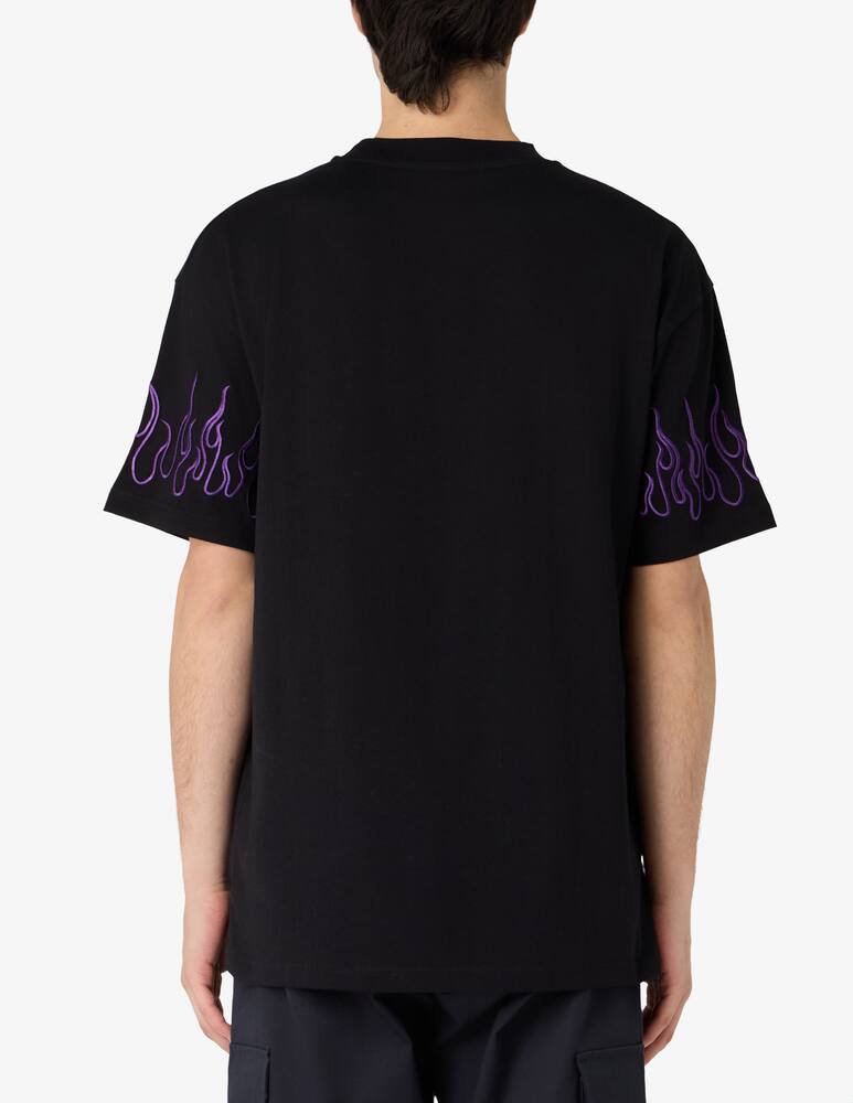rinascente Vision of Super Embroidered flame t-shirt