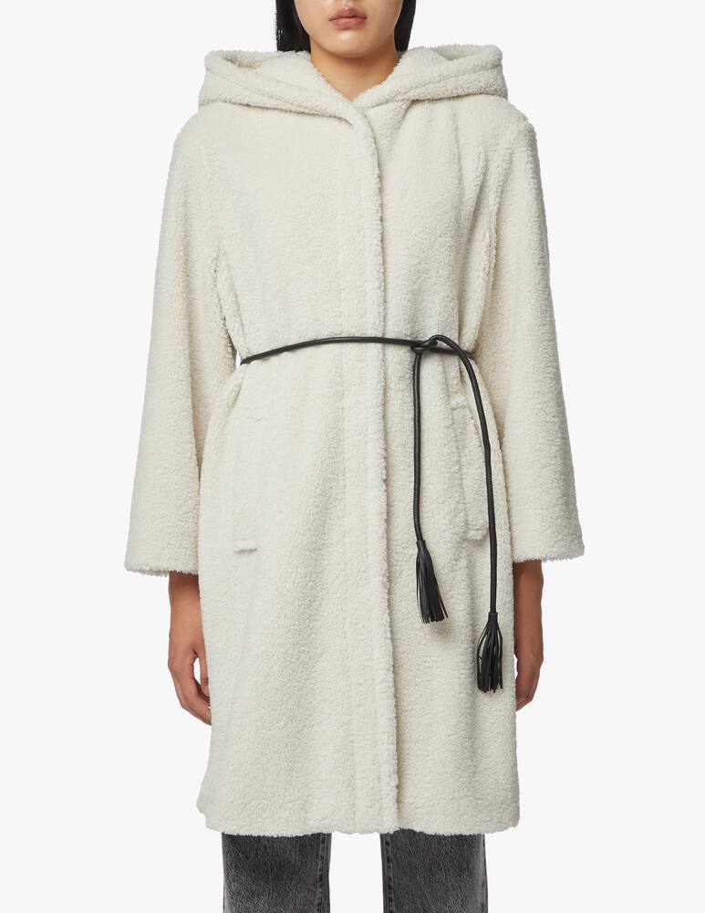 rinascente Marella Cappotto in pelliccia sintetica con cappuccio Emma