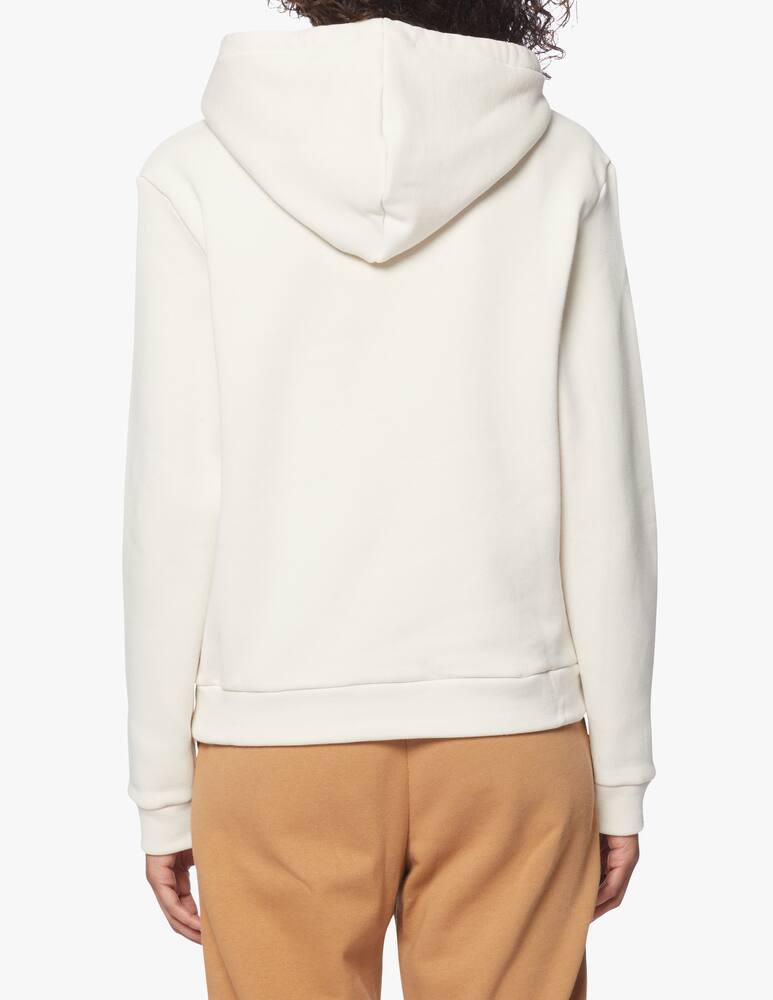 rinascente iBlues Felpa crop in cotone con cappuccio Cordova 