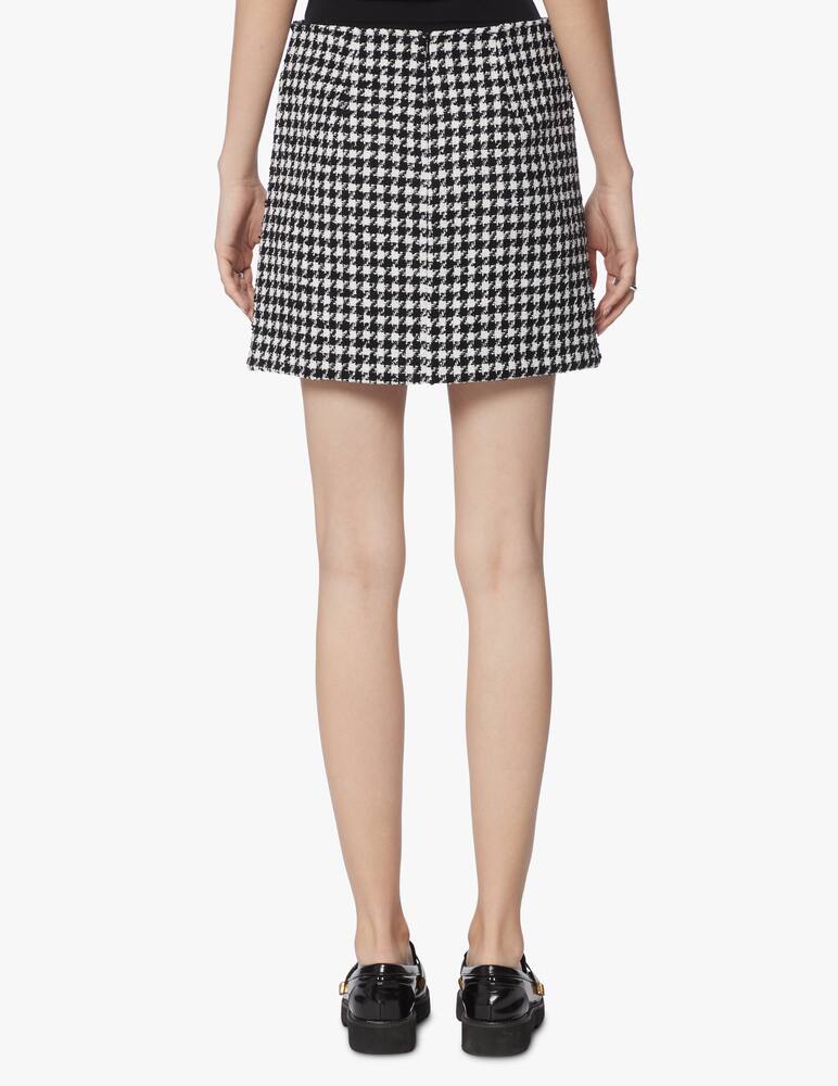 rinascente iBlues Hopsack mini skirt Rotaia