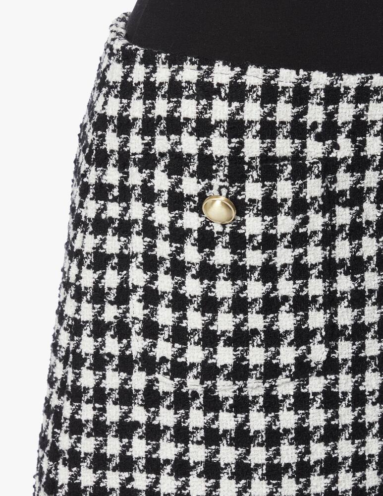 rinascente iBlues Hopsack mini skirt Rotaia