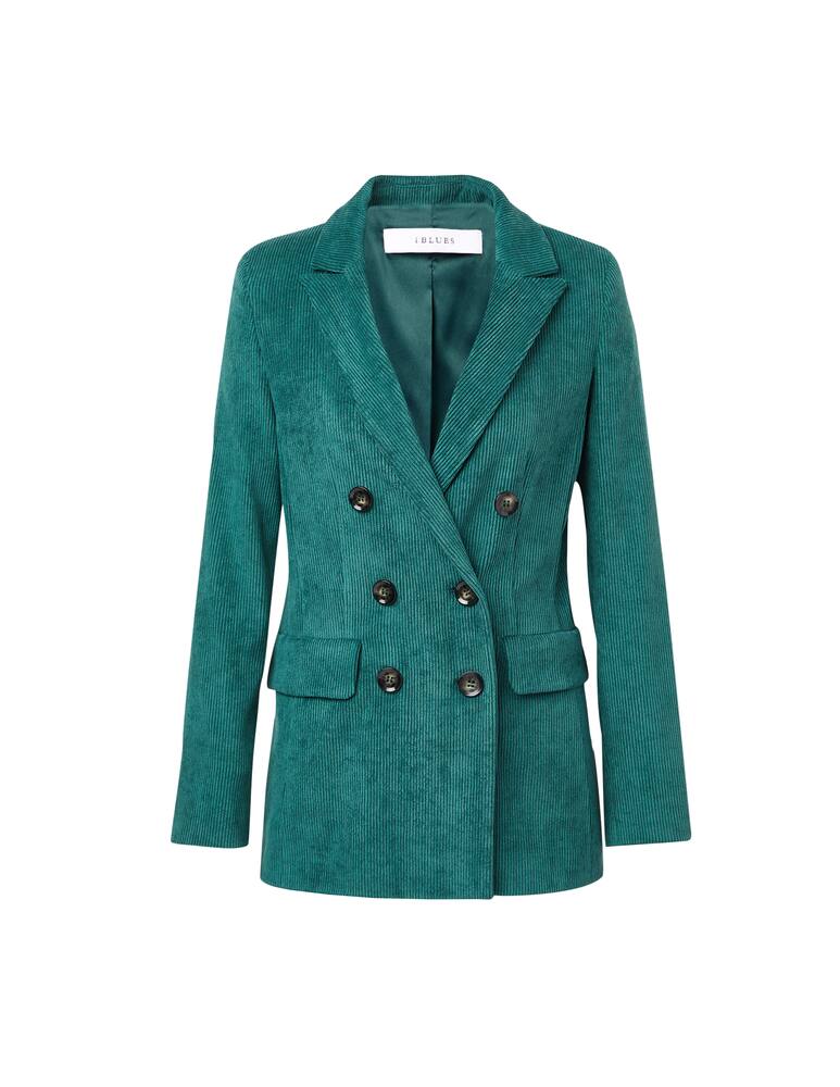 rinascente iBlues Cappotto dobbiopetto in velluto Anita