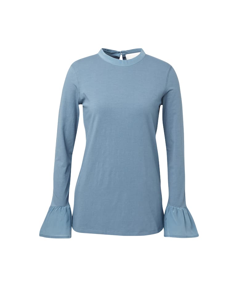 Marella Blusa in misto cotone Effetto - immagine 1 Marella Blusa in misto cotone Effetto - immagine 1