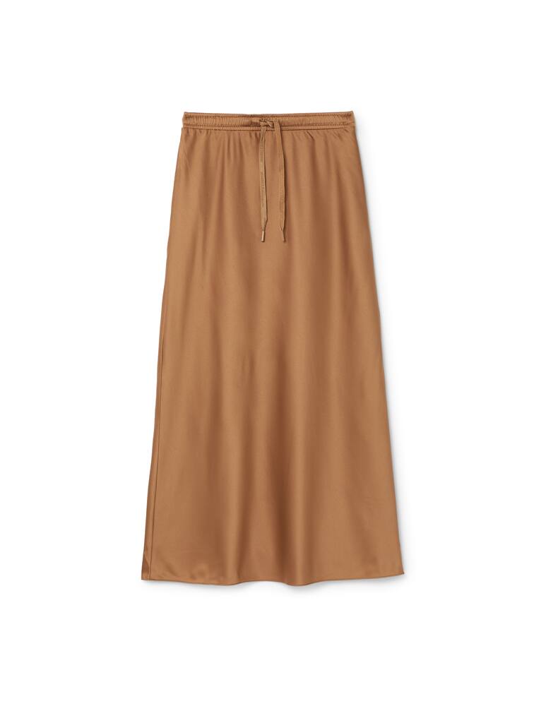 rinascente Marella Satin maxi skirt Treccia
