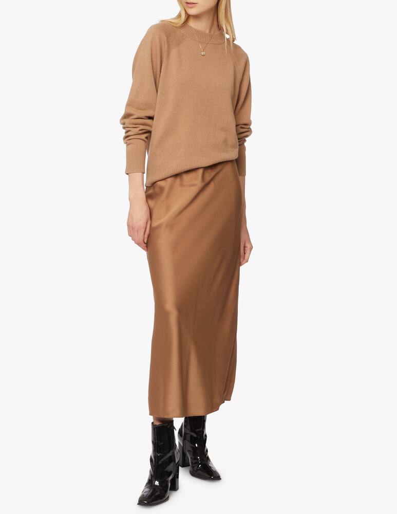 rinascente Marella Satin maxi skirt Treccia