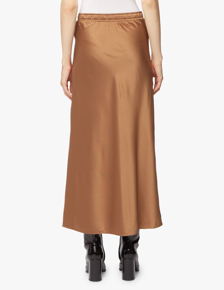 rinascente Marella Satin maxi skirt Treccia