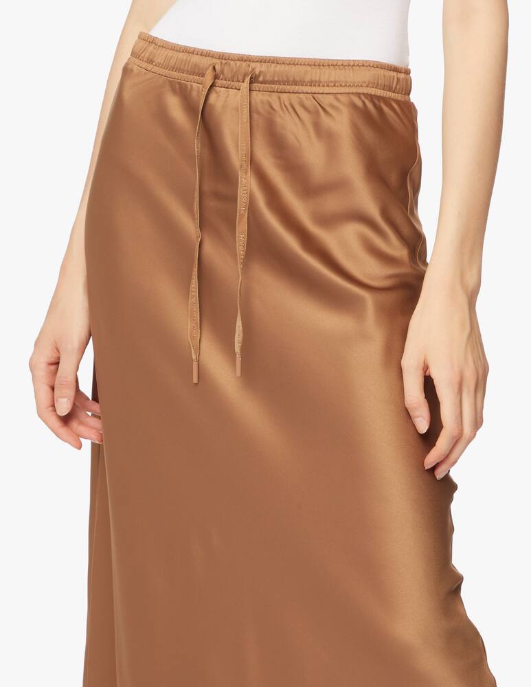 rinascente Marella Satin maxi skirt Treccia