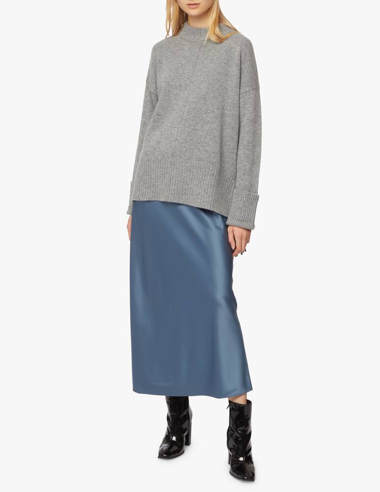 rinascente Marella Satin maxi skirt Treccia