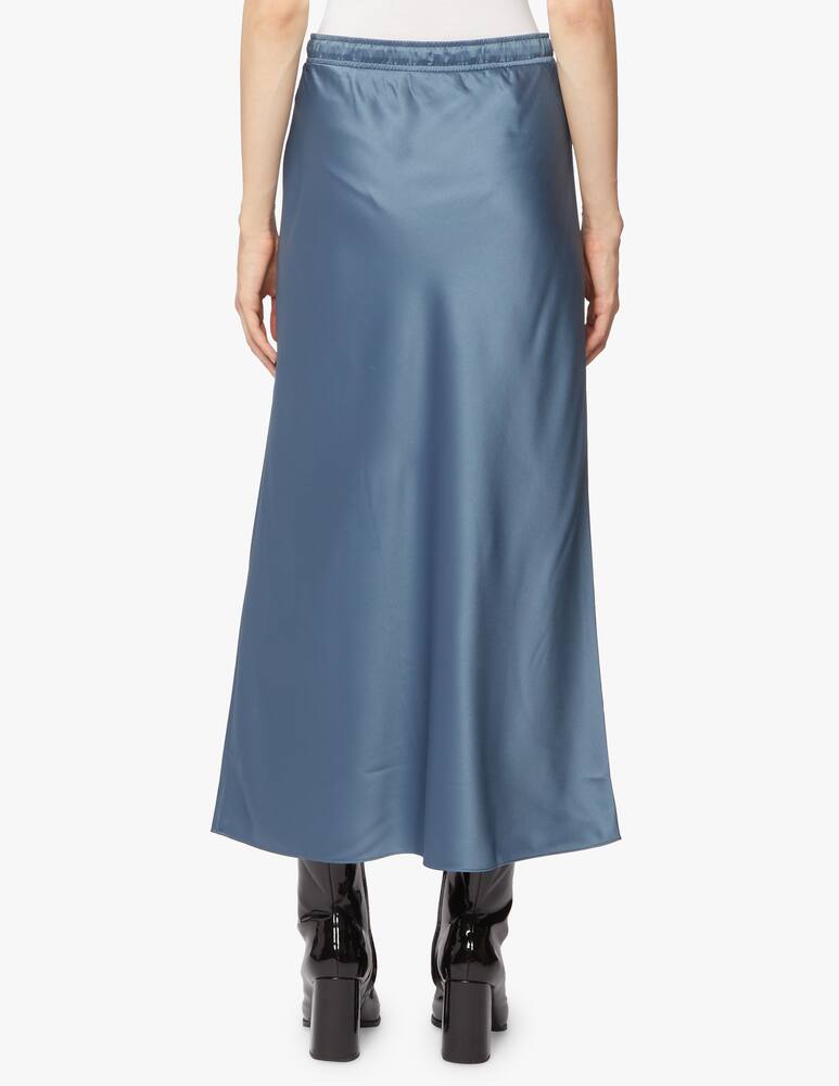 rinascente Marella Satin maxi skirt Treccia