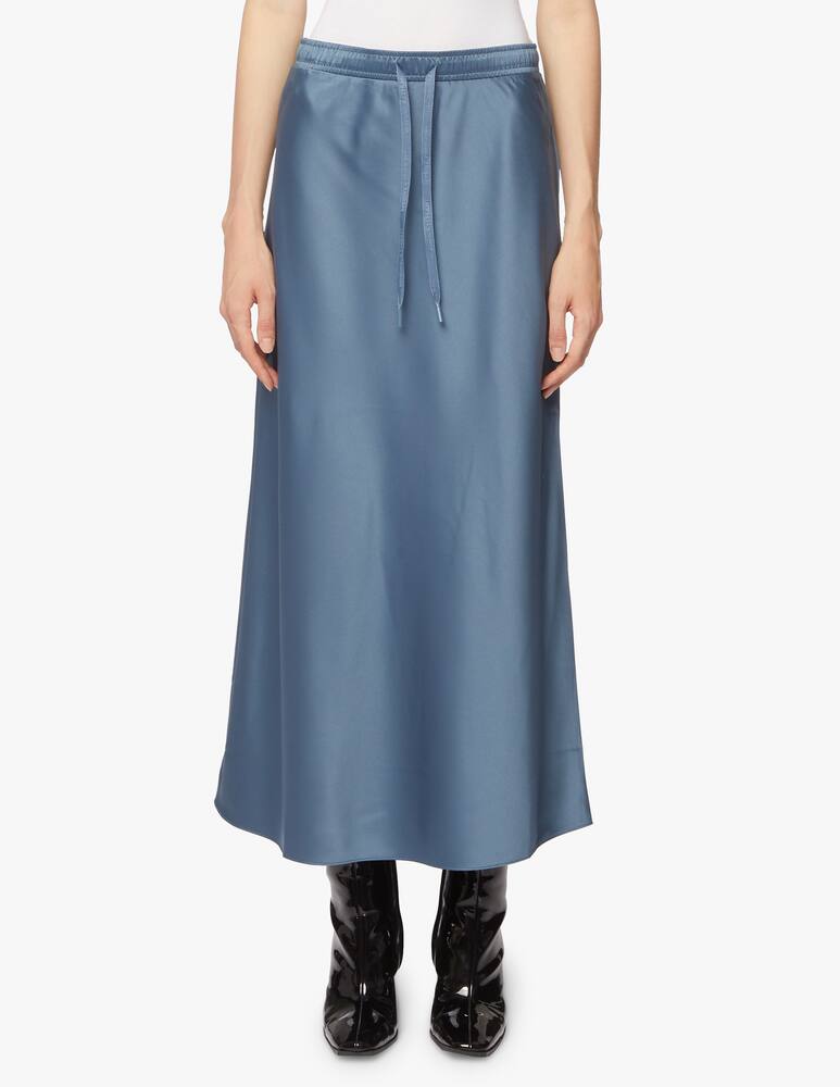 rinascente Marella Satin maxi skirt Treccia