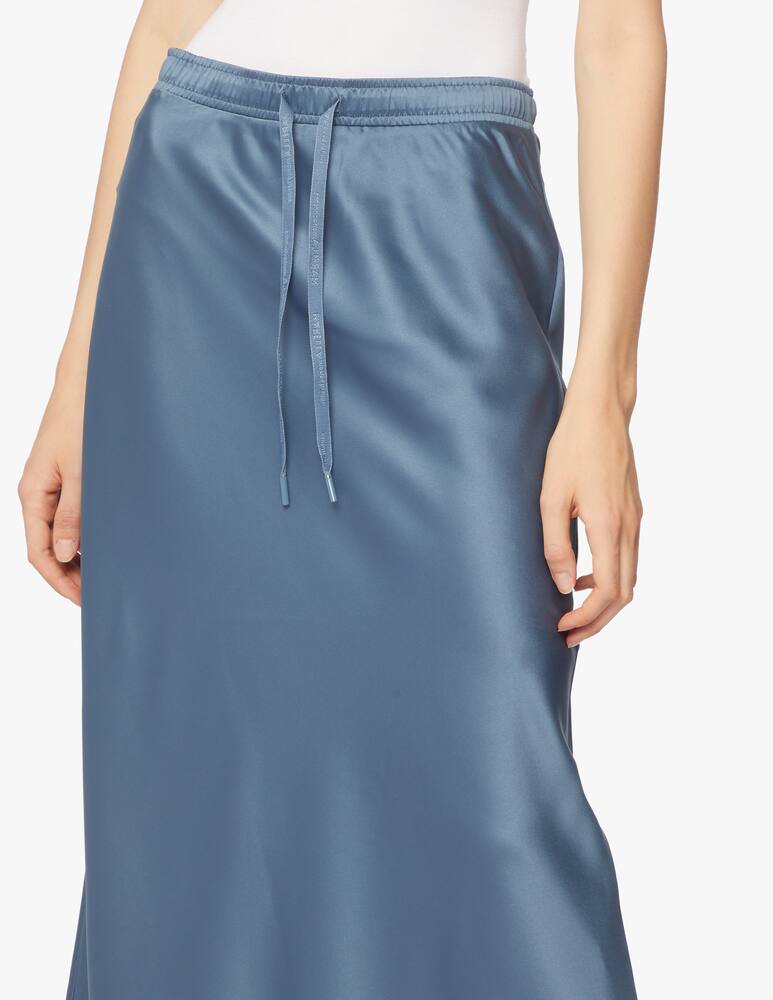 rinascente Marella Satin maxi skirt Treccia