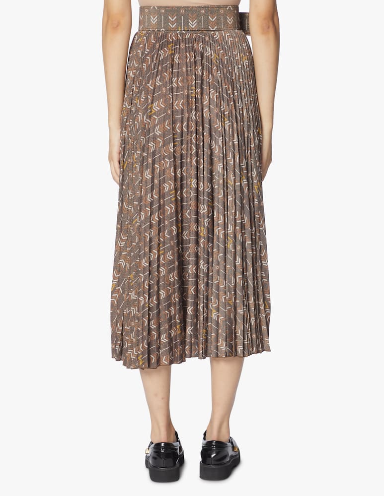 rinascente Marella Viscose blend pleated skirt Goya