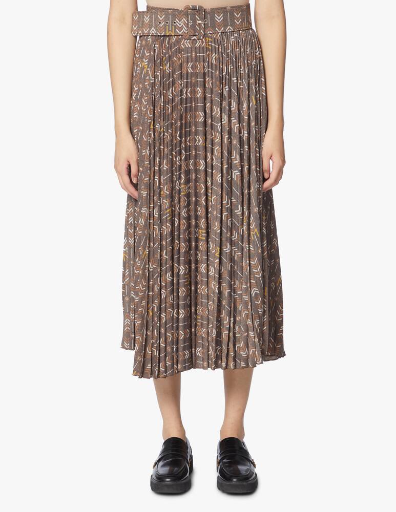 rinascente Marella Viscose blend pleated skirt Goya