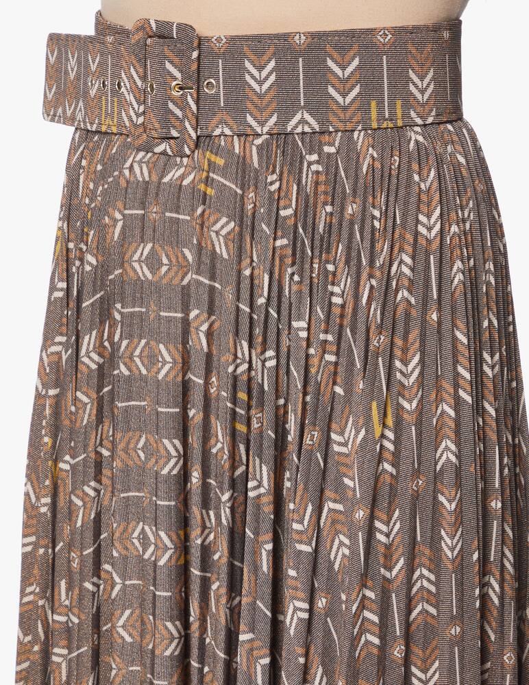 rinascente Marella Viscose blend pleated skirt Goya