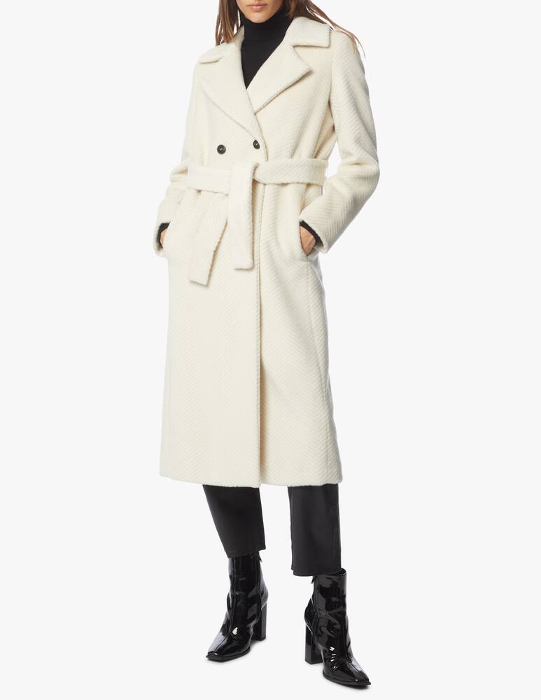 rinascente Marella Cappotto doppiopetto in misto lana con cintura Camera