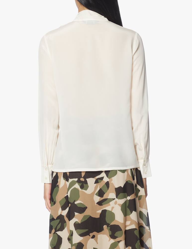 rinascente Marella Silk shirt with bow Diletta