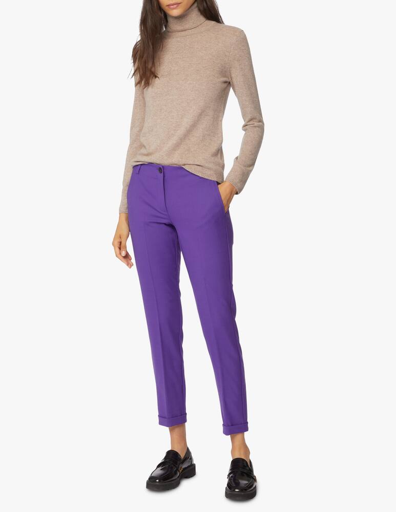 rinascente Marella Pantaloni a sigaretta in misto lana con cintura Agami