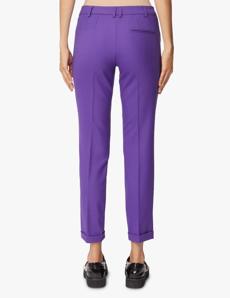 rinascente Marella Pantaloni a sigaretta in misto lana con cintura Agami