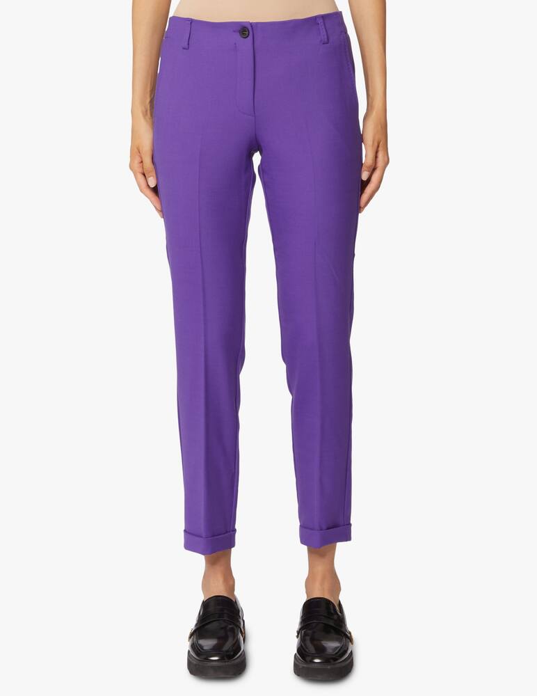 rinascente Marella Pantaloni a sigaretta in misto lana con cintura Agami