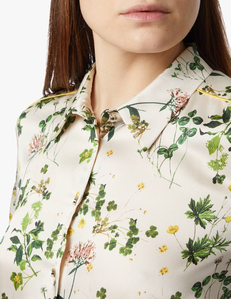 rinascente iBlues Vestito Chemisier stampato Pulce - beige