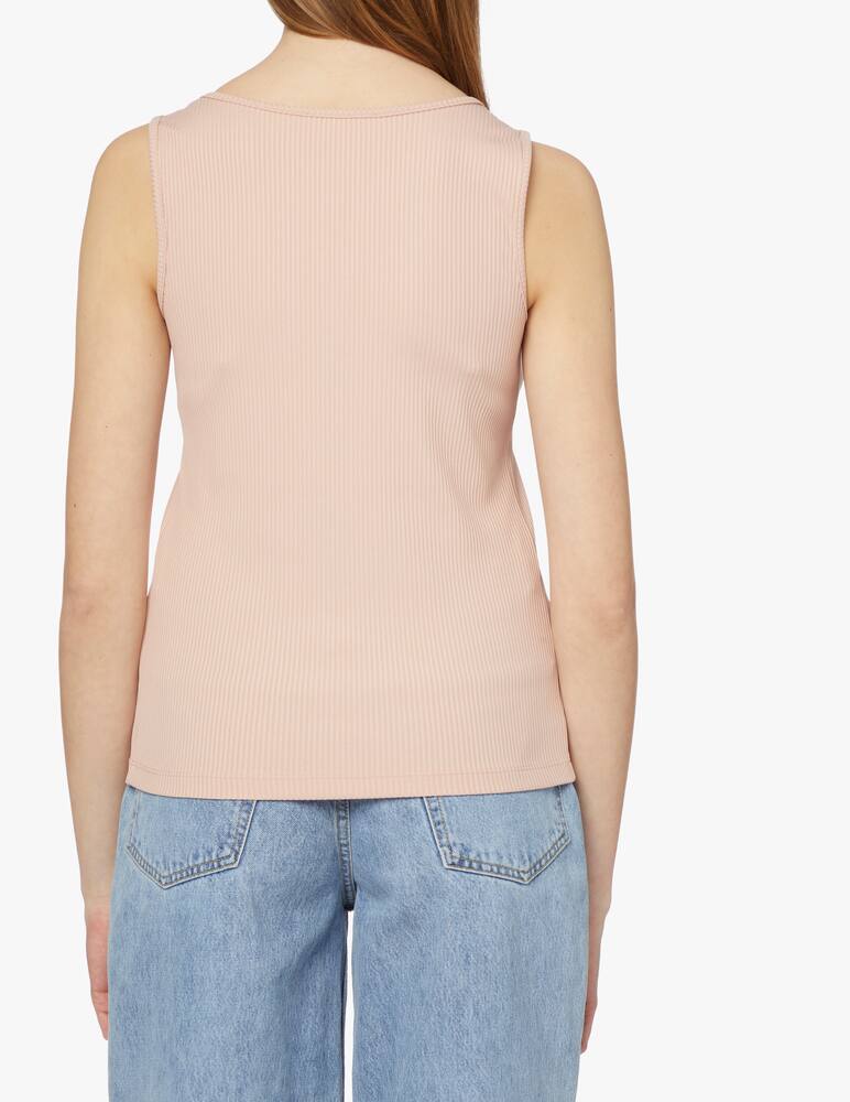 rinascente iBlues Top a costine Muta - rosa