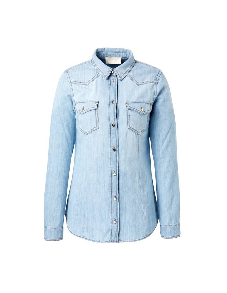 rinascente iBlues Camicia di jeans Iuta - azzurro