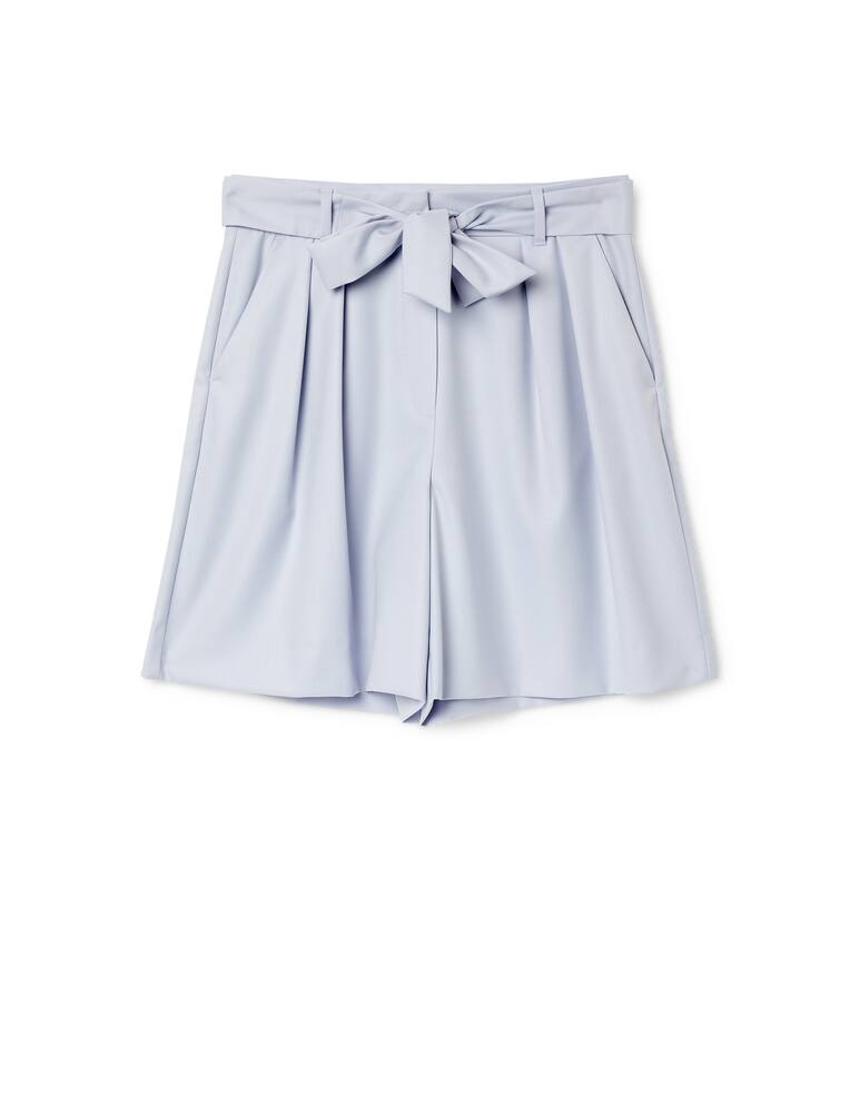 rinascente iBlues Giust shorts with belt - light blue