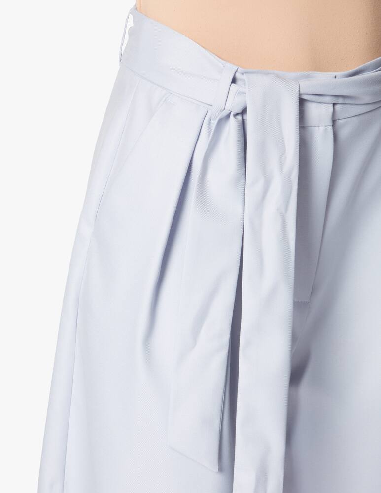 rinascente iBlues Giust shorts with belt - light blue