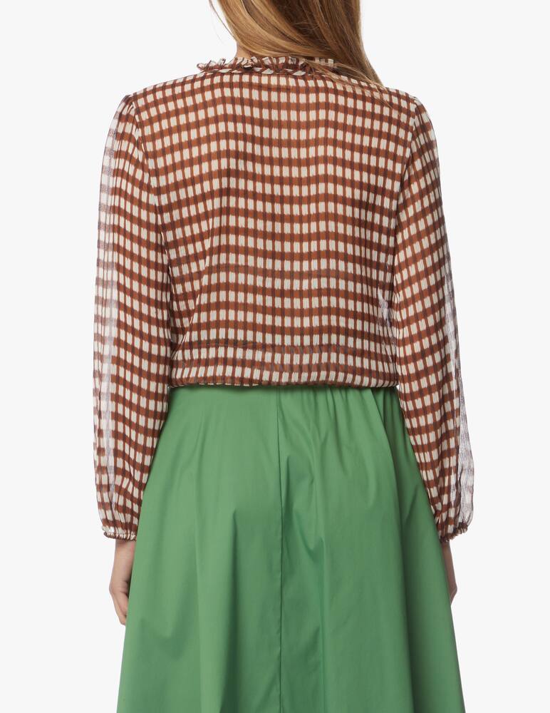 rinascente iBlues Blusa a manica lunga Curiosa - marrone