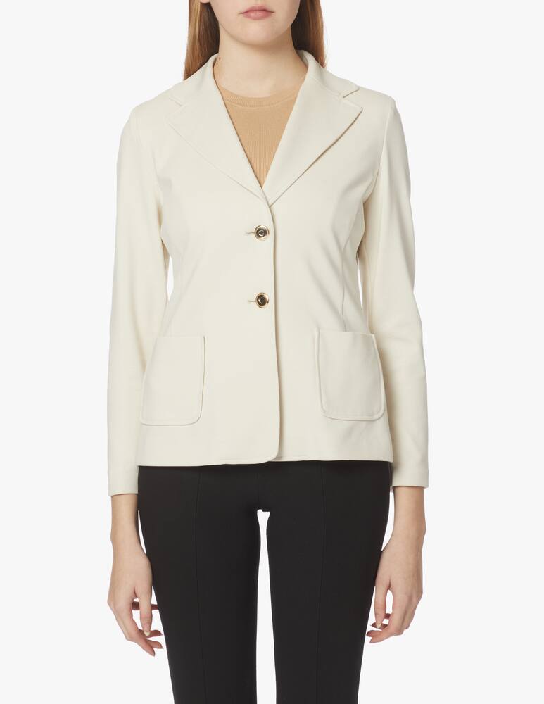 rinascente iBlues Scilli viscose blend blazer - white