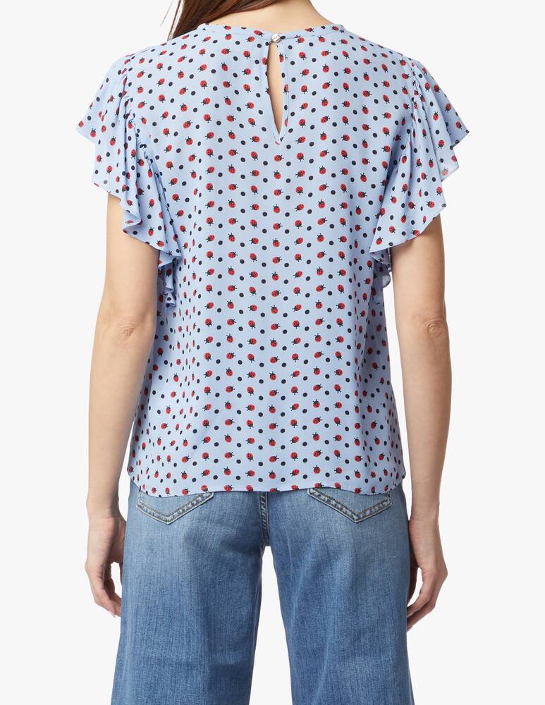 rinascente iBlues Raphael short sleeved blouse - light blue