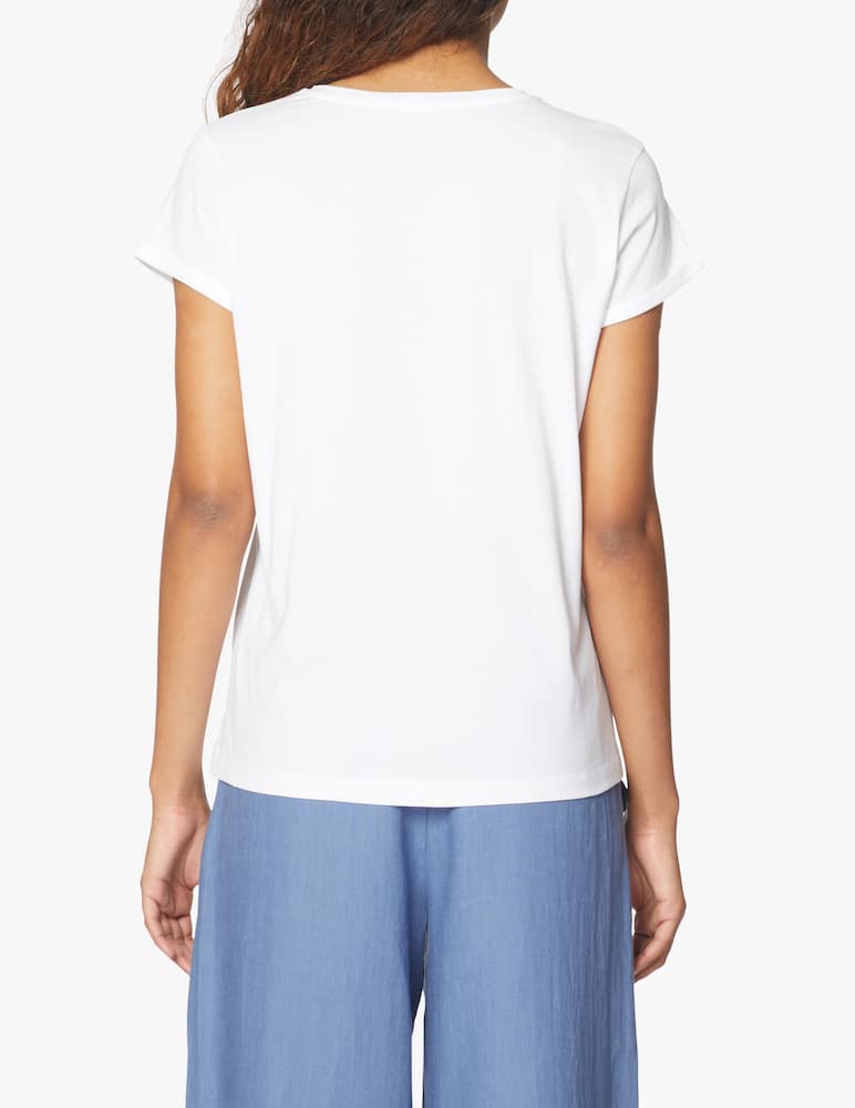 rinascente iBlues Corolla cotton t-shirt - white