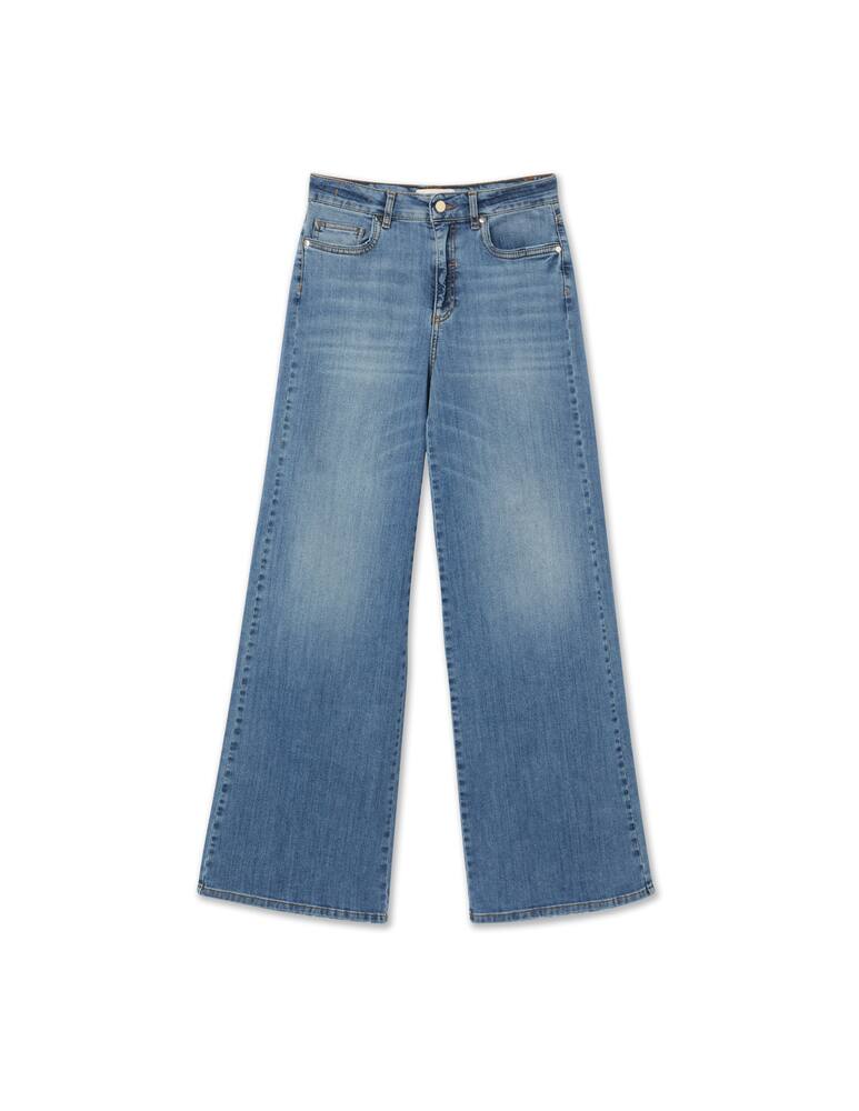 rinascente iBlues Estasi wide-leg jeans - blue