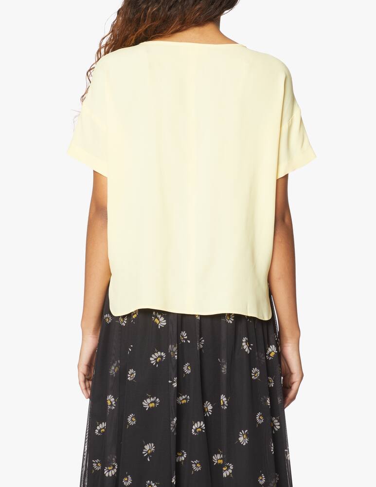 rinascente iBlues Nostoc short sleeves blouse - yellow