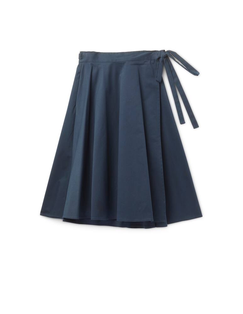 rinascente iBlues Orione midi skirt - blue