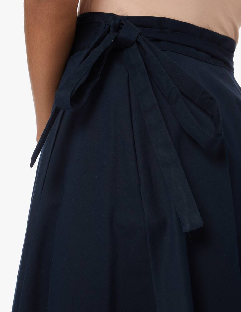 rinascente iBlues Orione midi skirt - blue