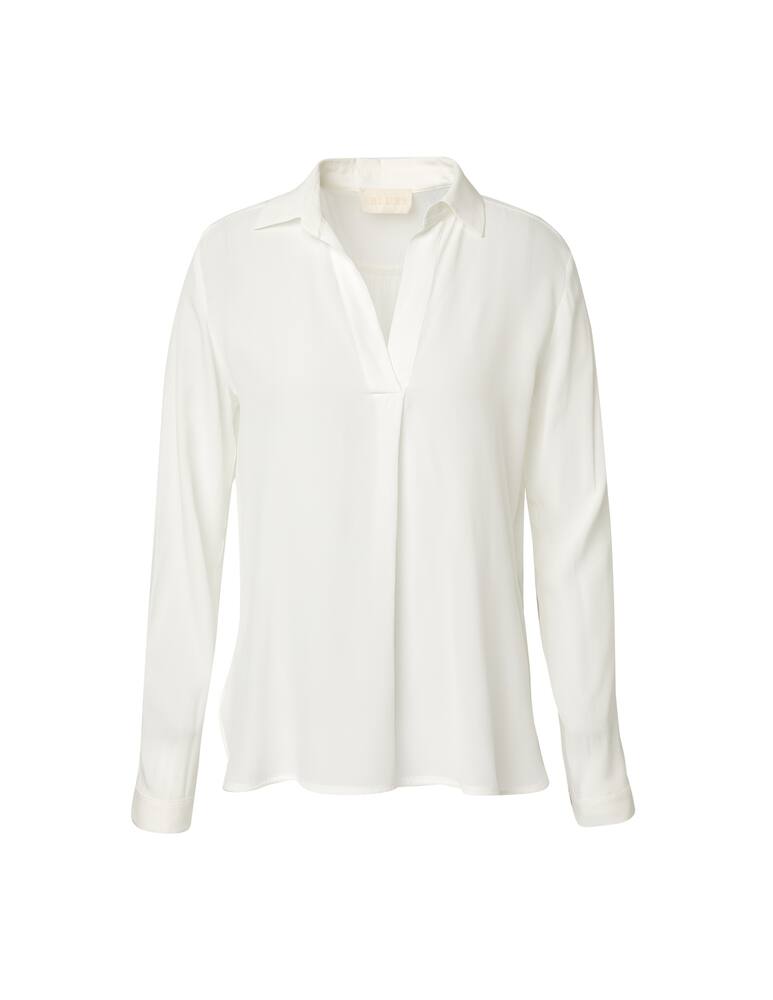rinascente iBlues Muriel silk blend blouse - white