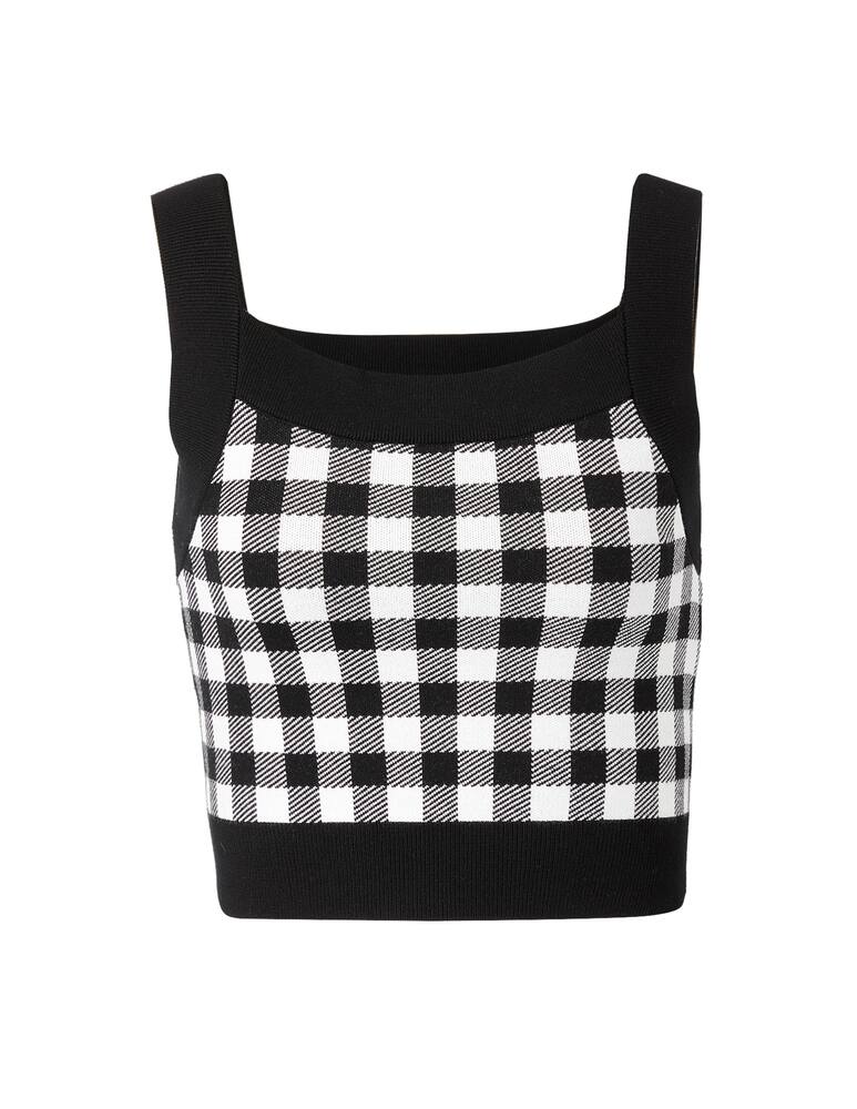 rinascente iBlues Top jacquard in maglia Radium - nero