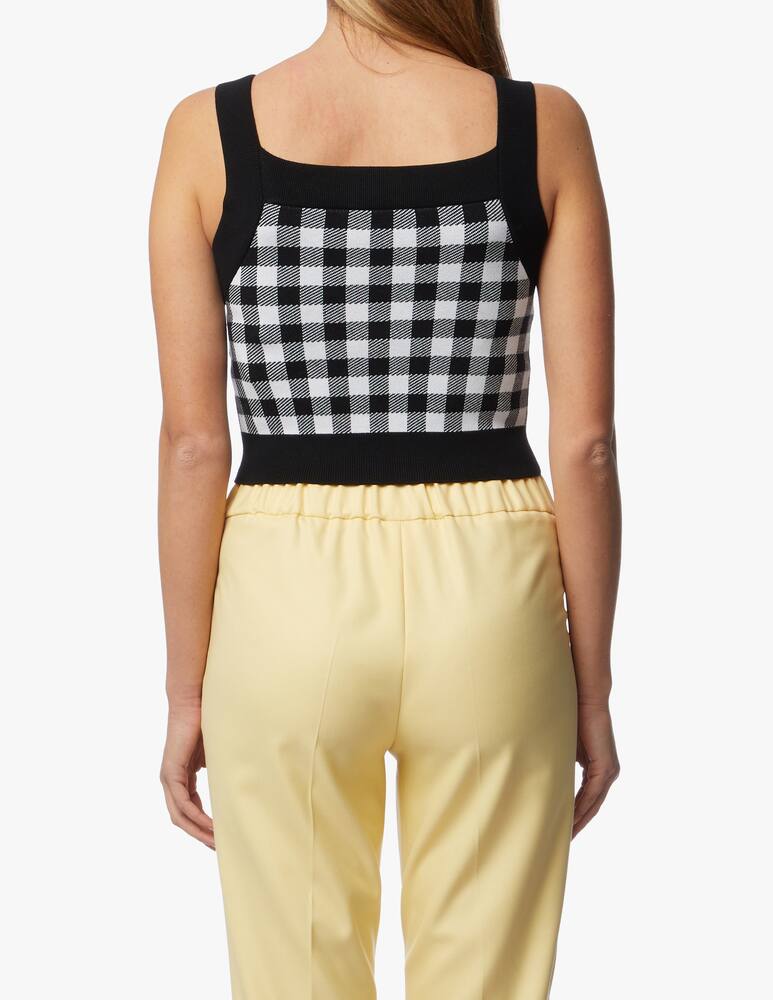 rinascente iBlues Top jacquard in maglia Radium - nero