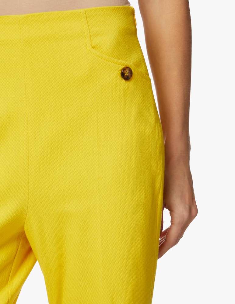iBlues Pagaia flare trousers - yellow - picture 4 iBlues Pagaia flare trousers - yellow - picture 4